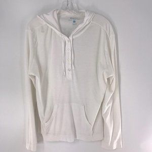BASS HOODED LONG SLEEVE PULLOVER